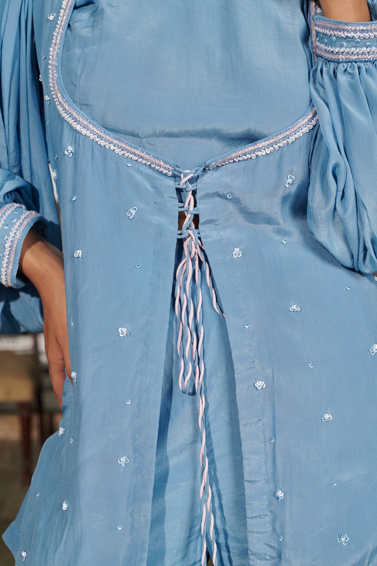Vistāra  (विस्तारा) - Sharara with Top and Kurti Set